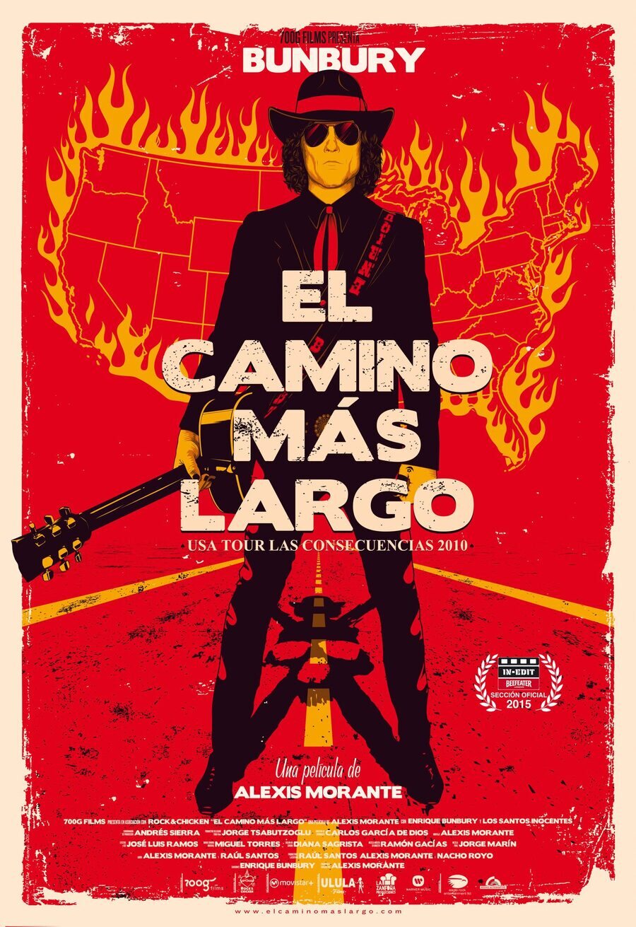 Cartel de El camino más largo - España