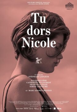 Cartel de Tu dors Nicole