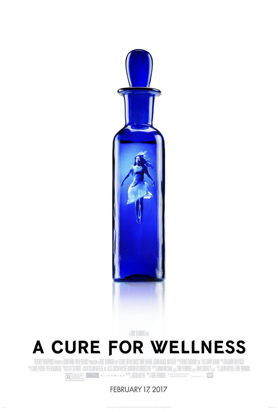 Cartel de La cura siniestra - 'A cure for Wellness'