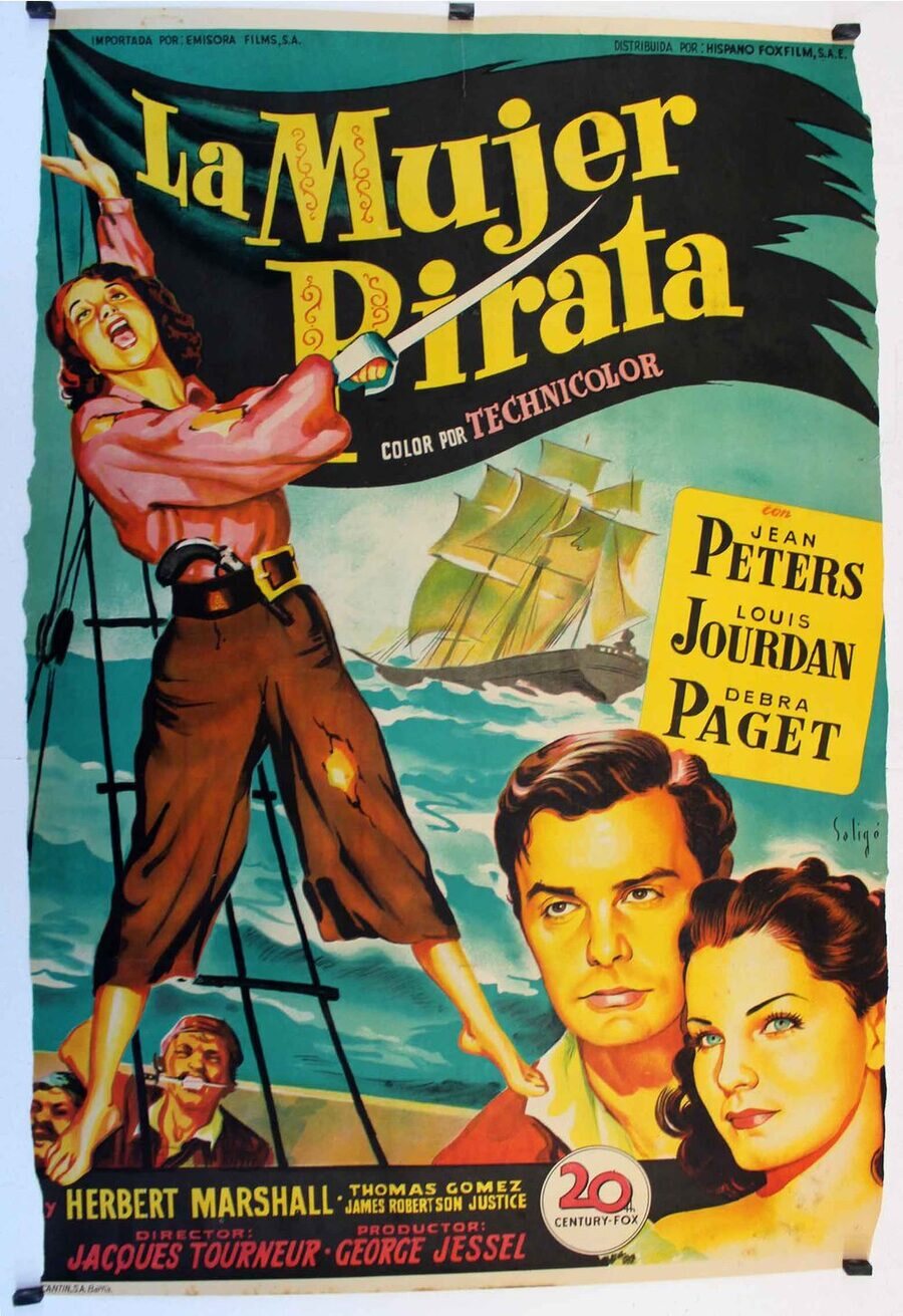Cartel de La ley del pirata - España