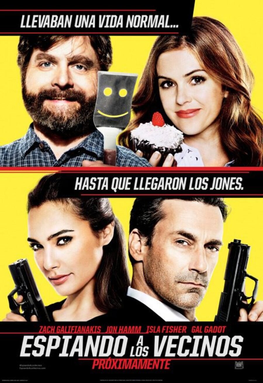 Cartel de Espiando a los vecinos - 'Keeping Up with the Joneses' Español