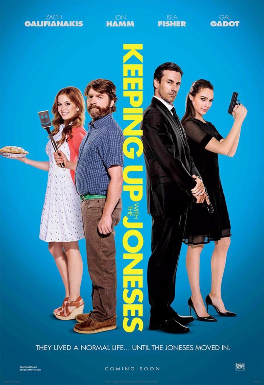 Cartel de Espiando a los vecinos - 'Keeping Up with the Joneses' Official Poster