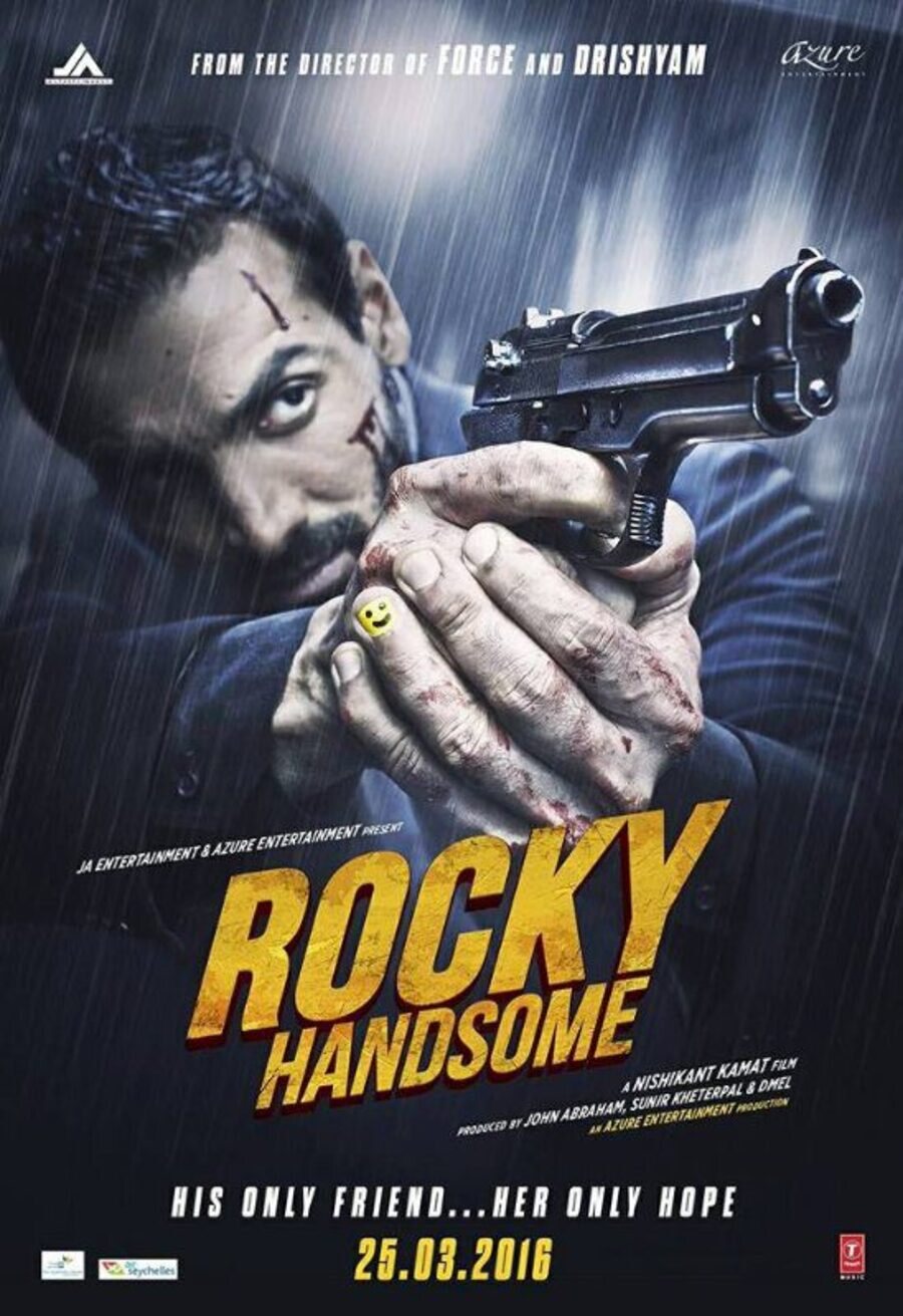 Cartel de Rocky Handsome - Reino Unido