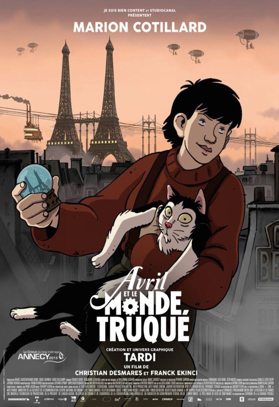 Cartel de Abril y el mundo extraordinario - Francia #2