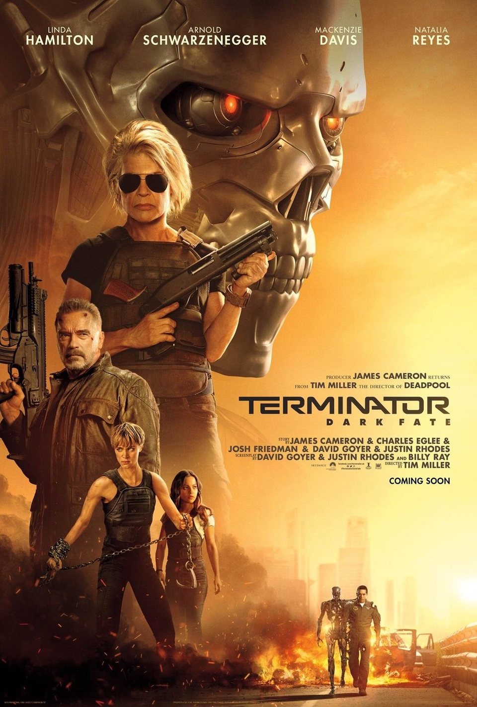 Cartel de Terminator: Dark Fate - Cartel Reino Unido