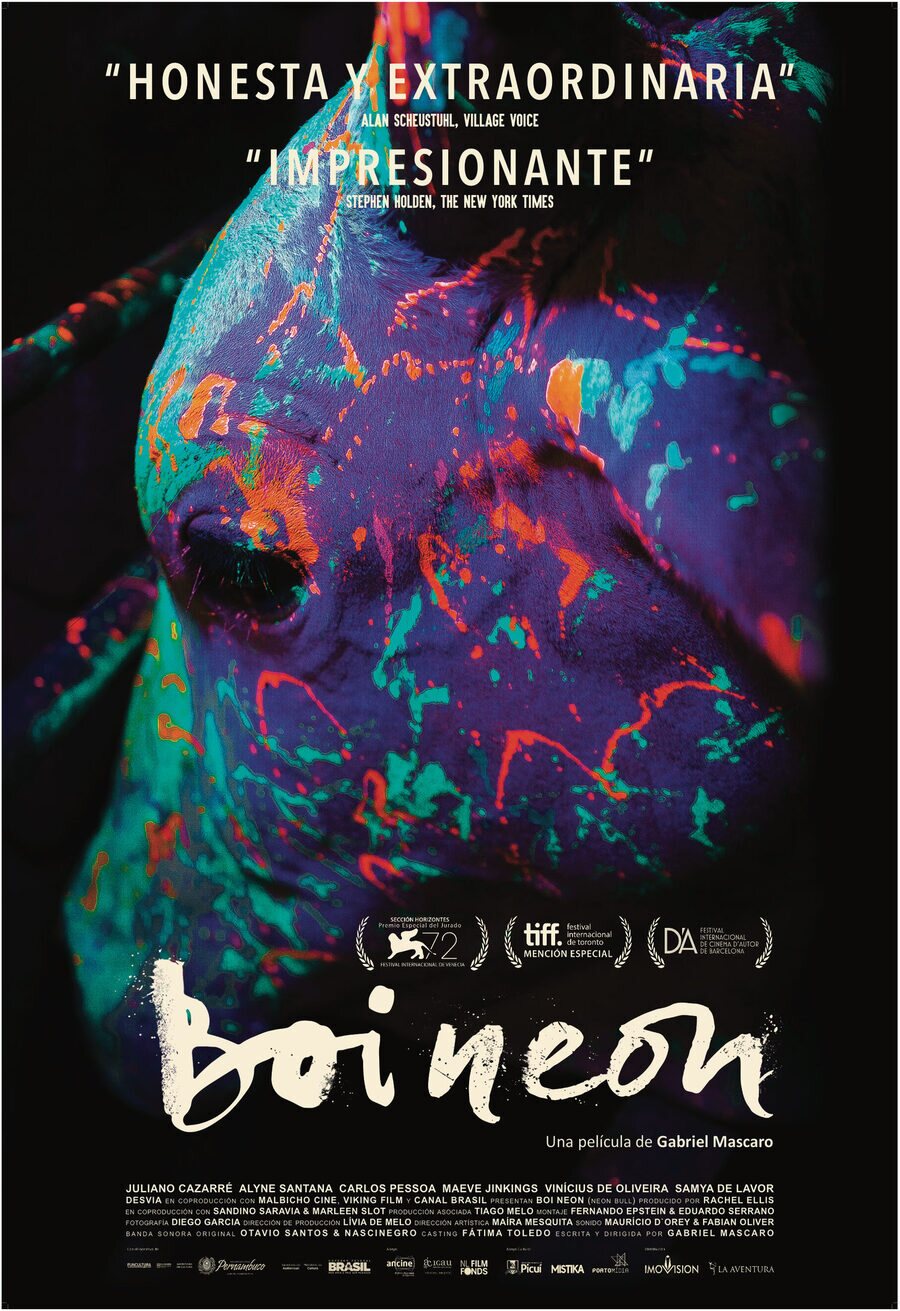 Cartel de Buey Neón - España