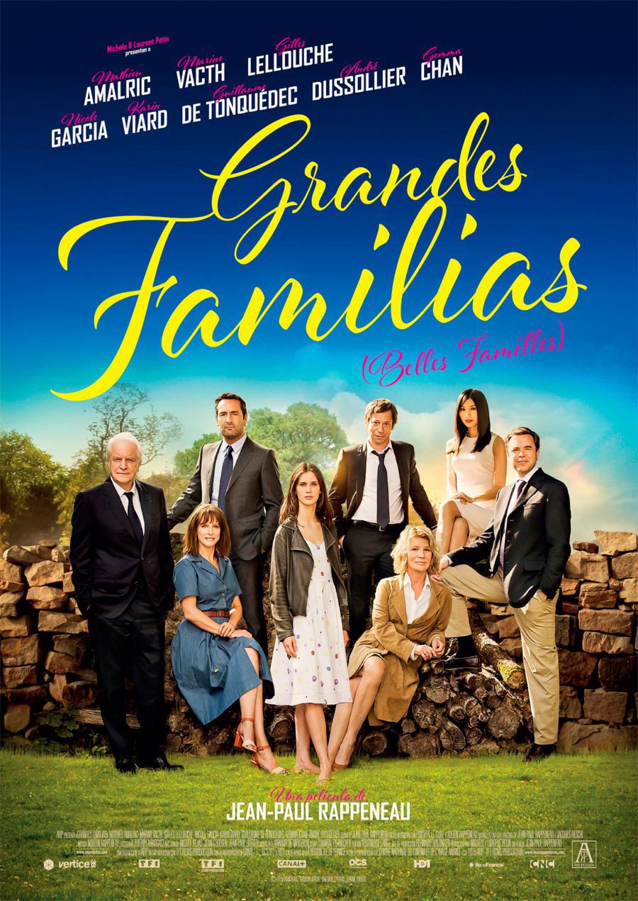Cartel de Belles familles - España