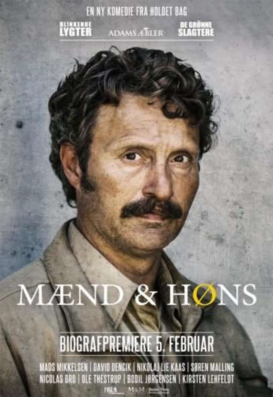 Cartel de Men & Chicken - Mænd & høns