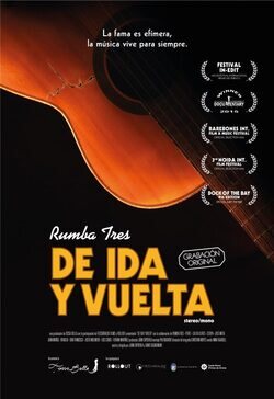 Cartel de Rumba tres, de ida y vuelta