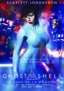 Cartel de Ghost in the Shell: Vigilante del futuro