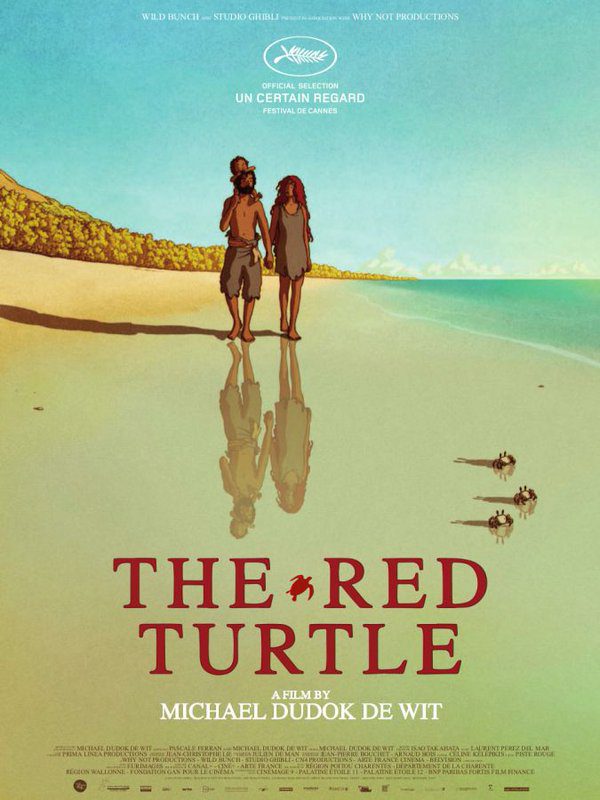 Cartel de La tortuga roja - Estados Unidos