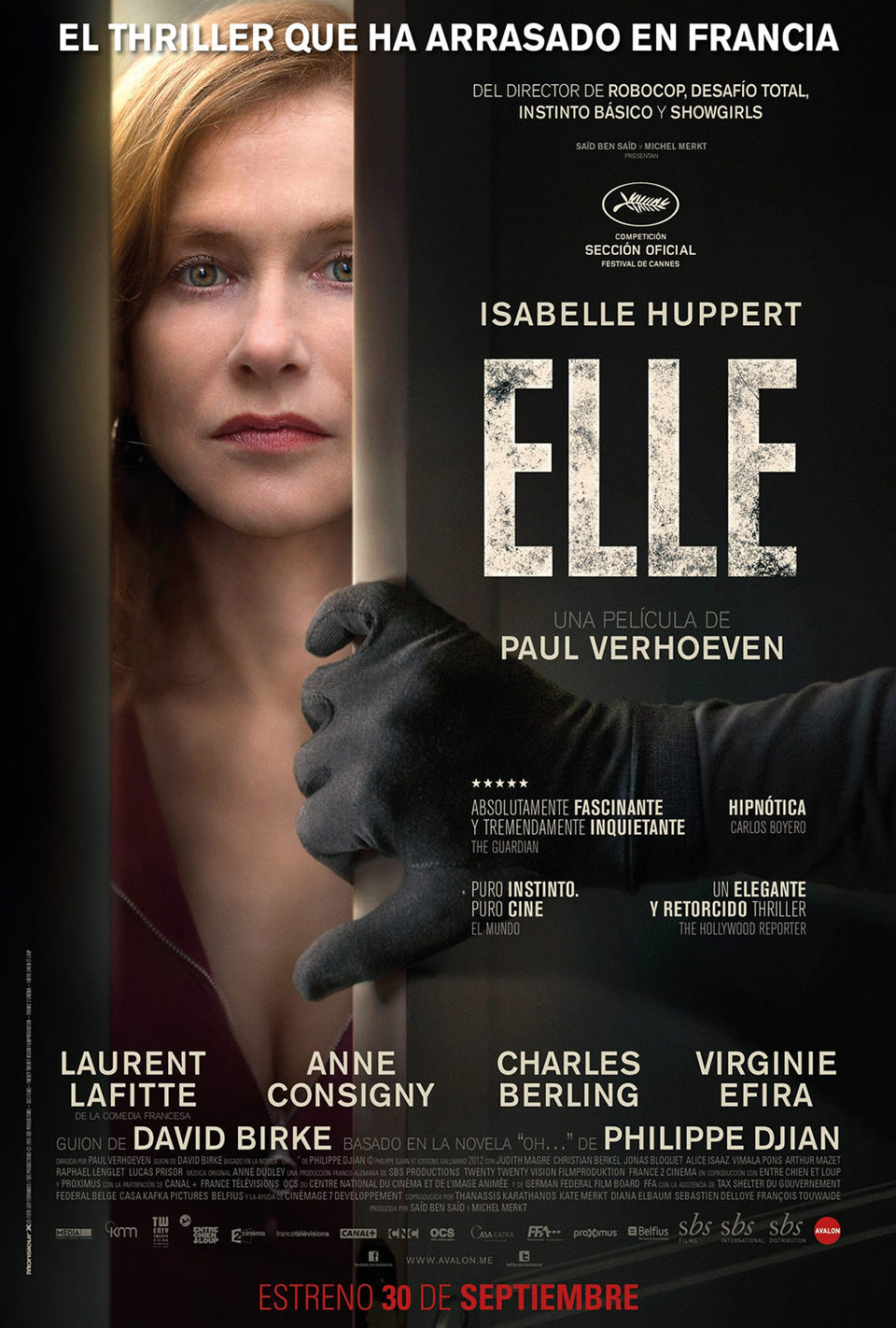 Cartel de Elle: Abuso y seducción - España