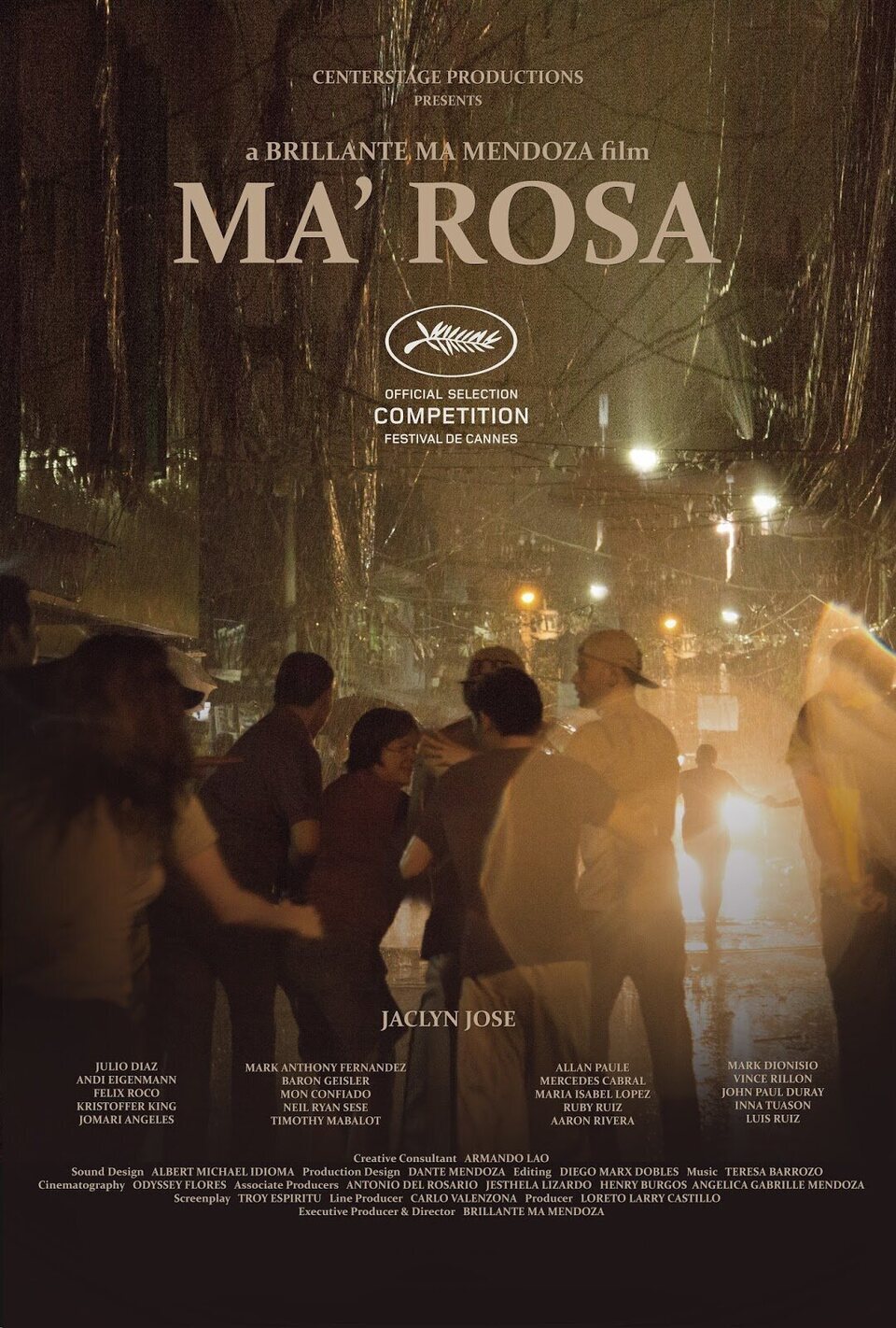 Cartel de Ma' Rosa - Filipinas