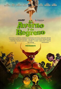 Cartel de Al averno y de regreso