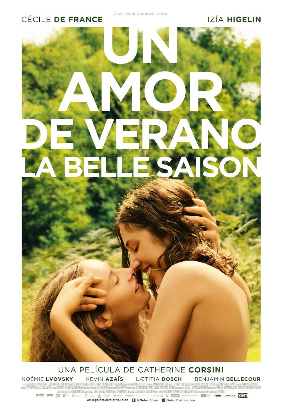 Cartel de Un amor de verano (La belle saison) - España