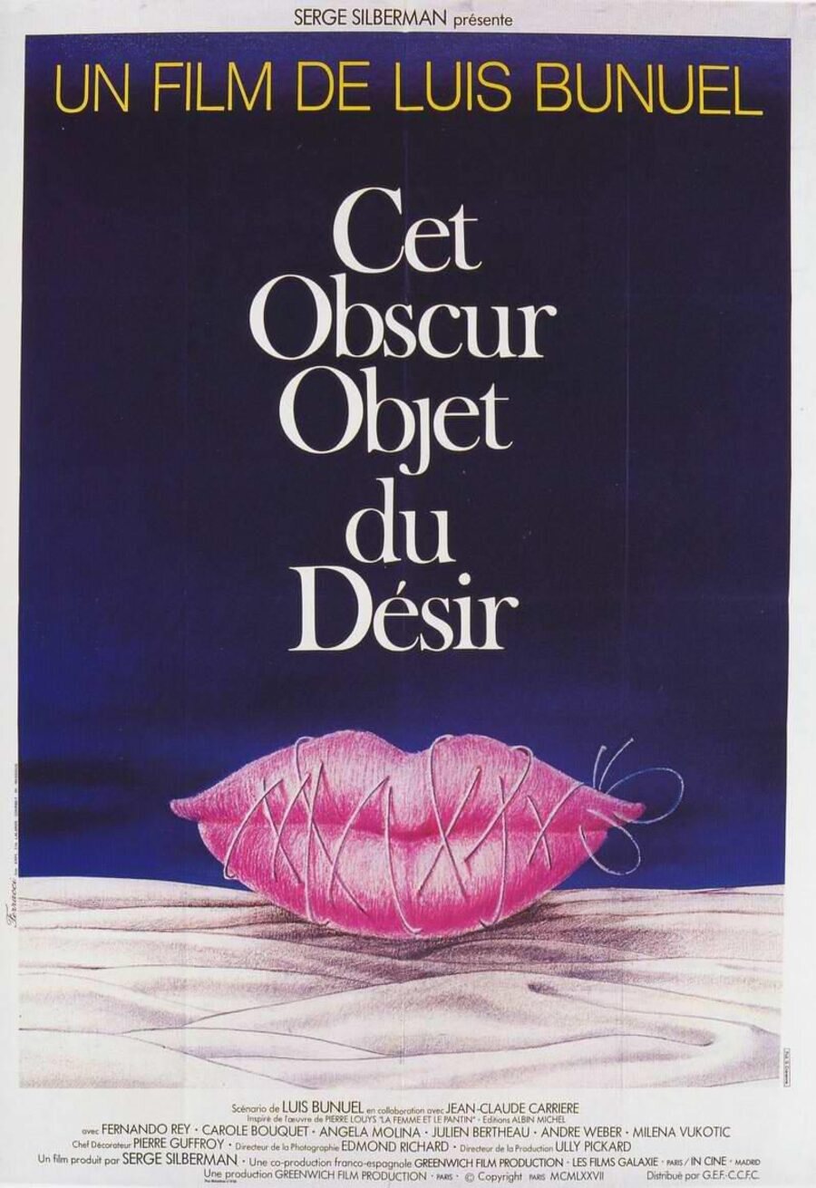 Cartel de Ese oscuro objeto del deseo - Francia