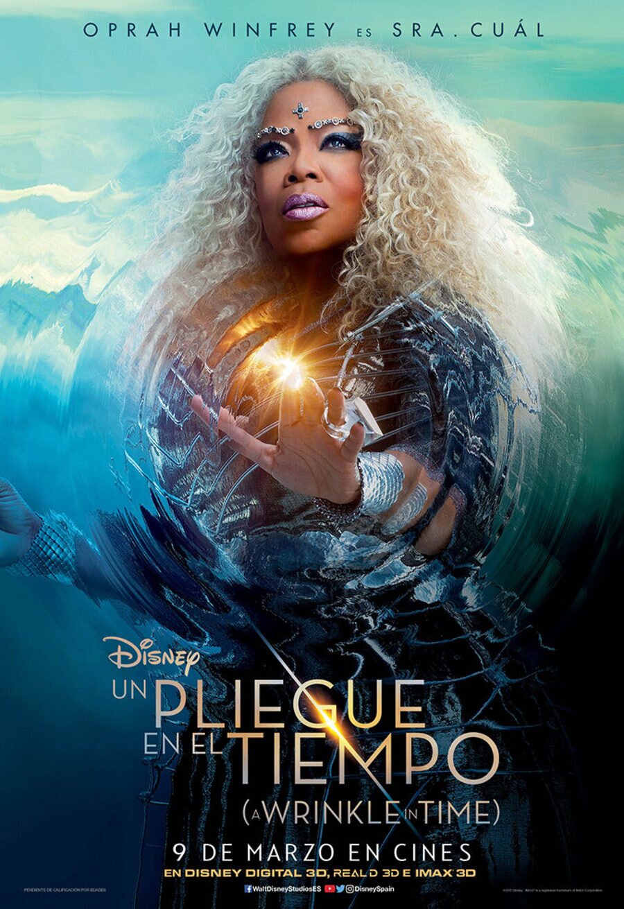 Cartel de Un viaje en el tiempo - Oprah Winfrey