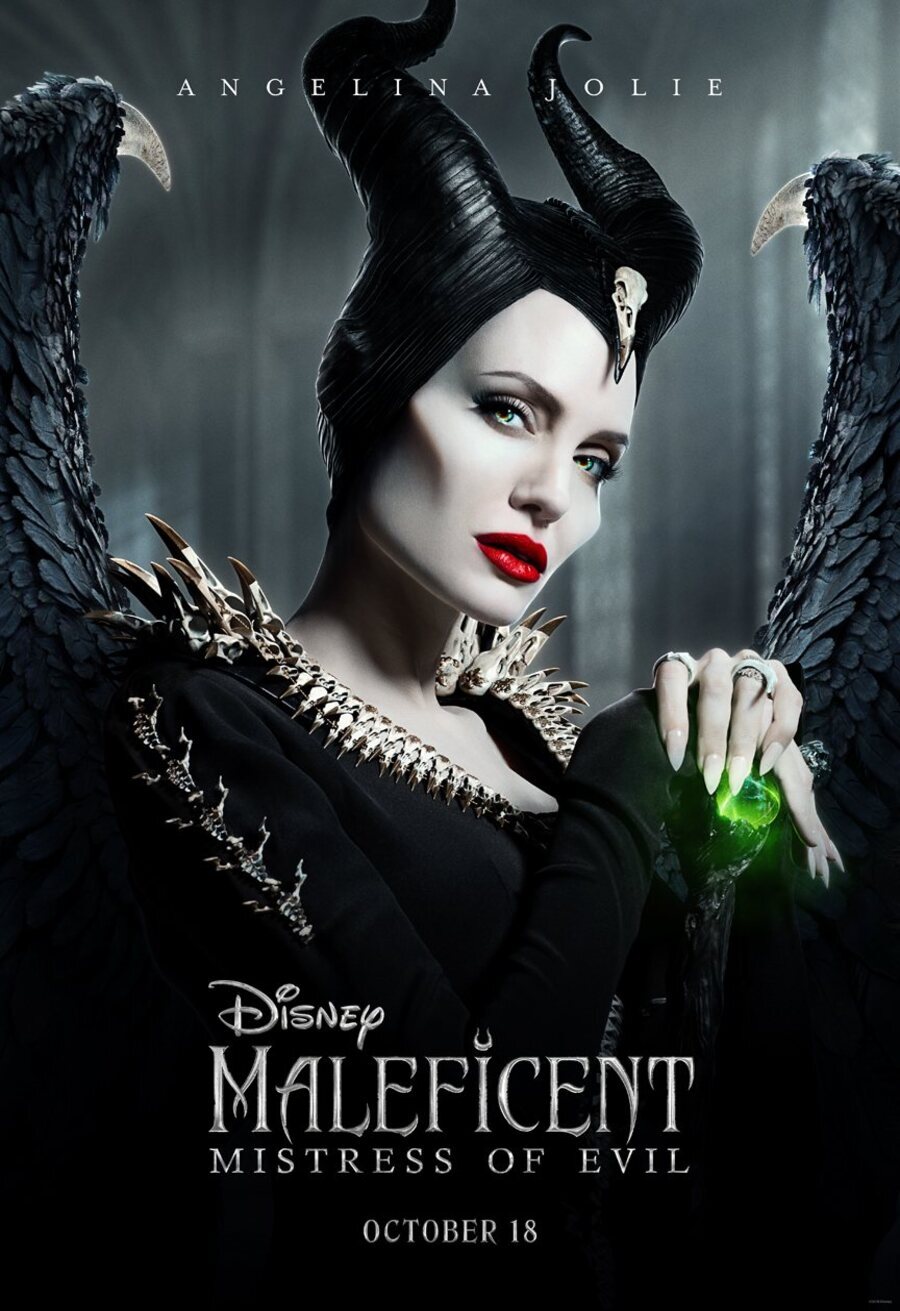 Cartel de Maléfica: Dueña del mal - Angelina Jolie