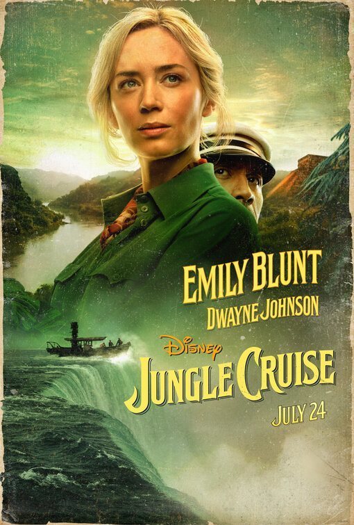 Cartel de Jungle Cruise - Emily Blunt