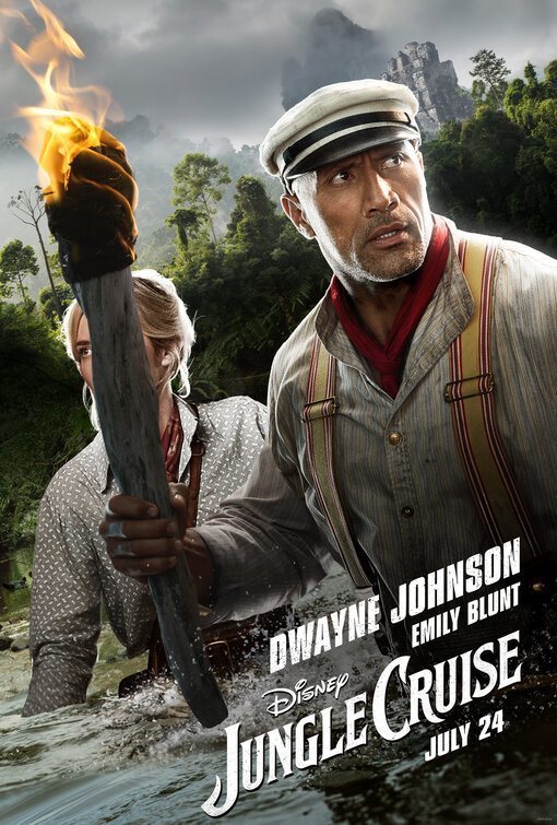 Cartel de Jungle Cruise - Dwayne Johnson