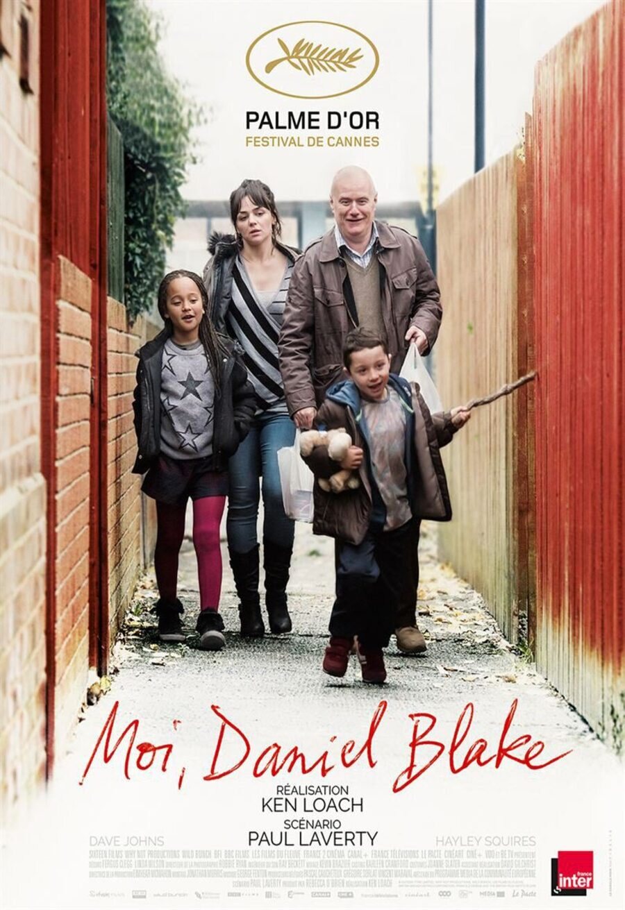 Cartel de I, Daniel Blake - Francia