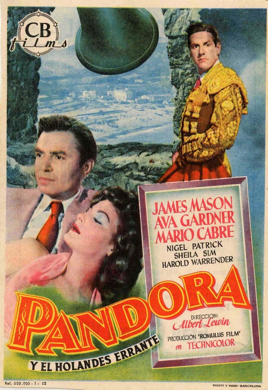 Cartel de Pandora y el holandés errante - España
