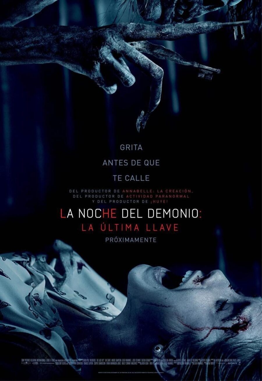 Cartel de La noche del demonio: la última llave - Mexico