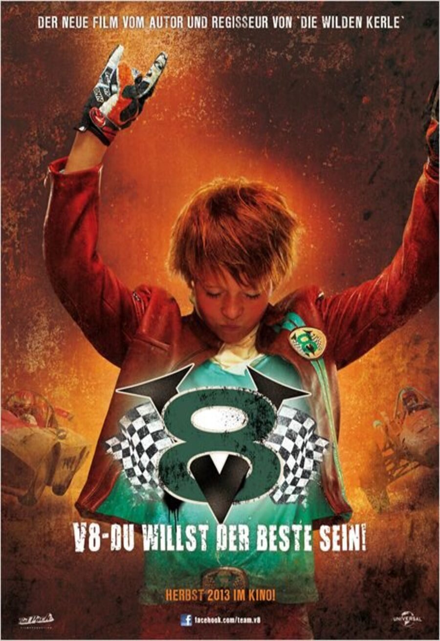 Cartel de V8: ¡Enciendan sus motores! - V8 - Du willst der Beste sein