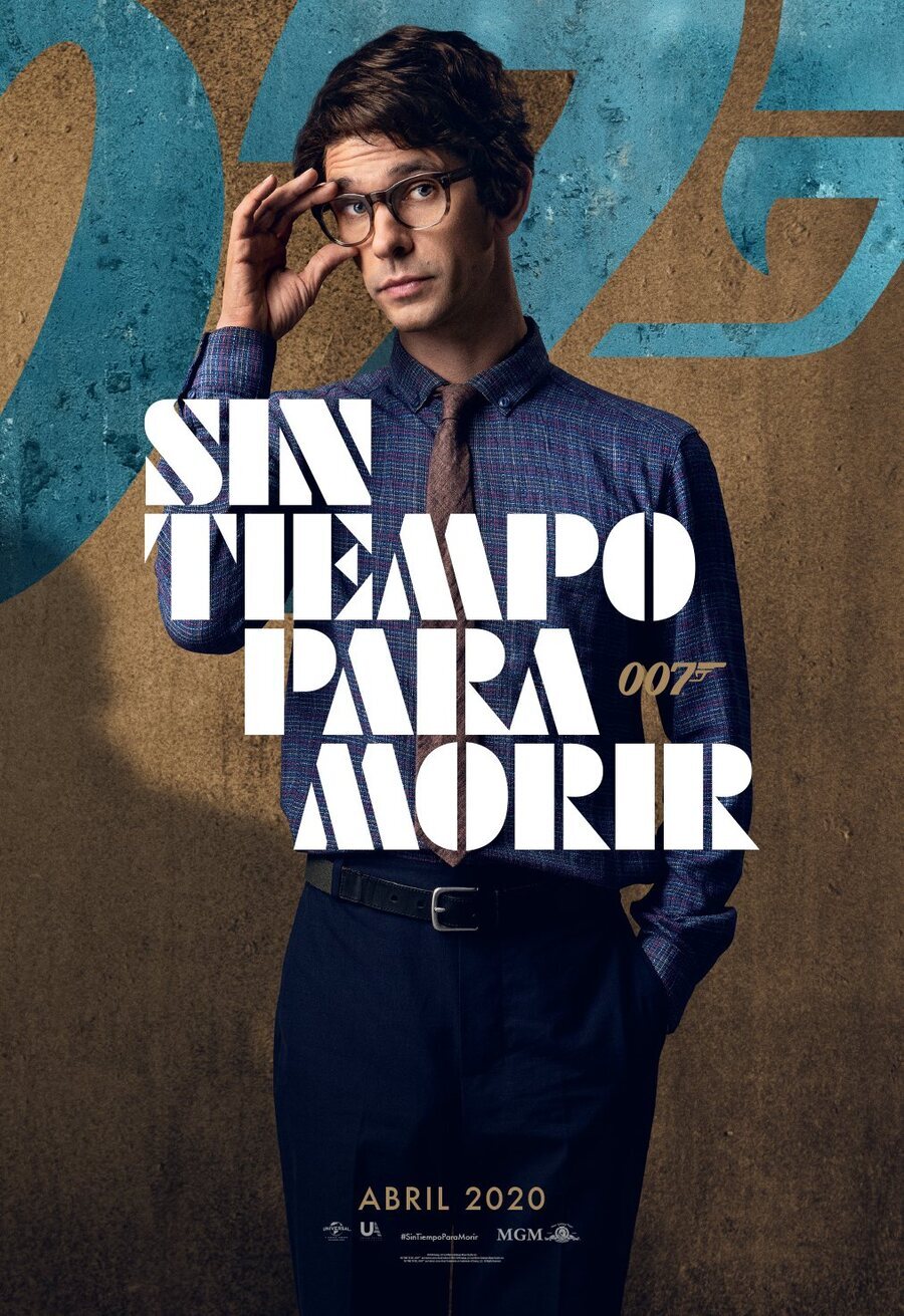 Cartel de Sin tiempo para morir - Póster personaje Q