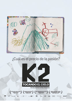 Cartel de K2. Tocando el cielo