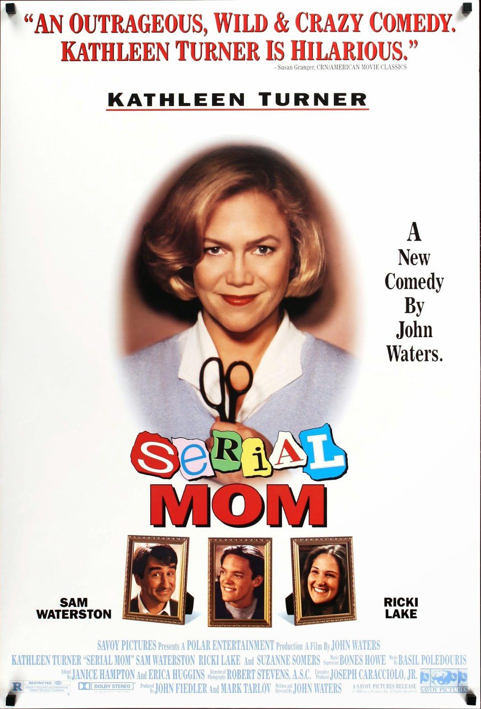 Cartel de Ten cuidado con mamá - Serial Mom