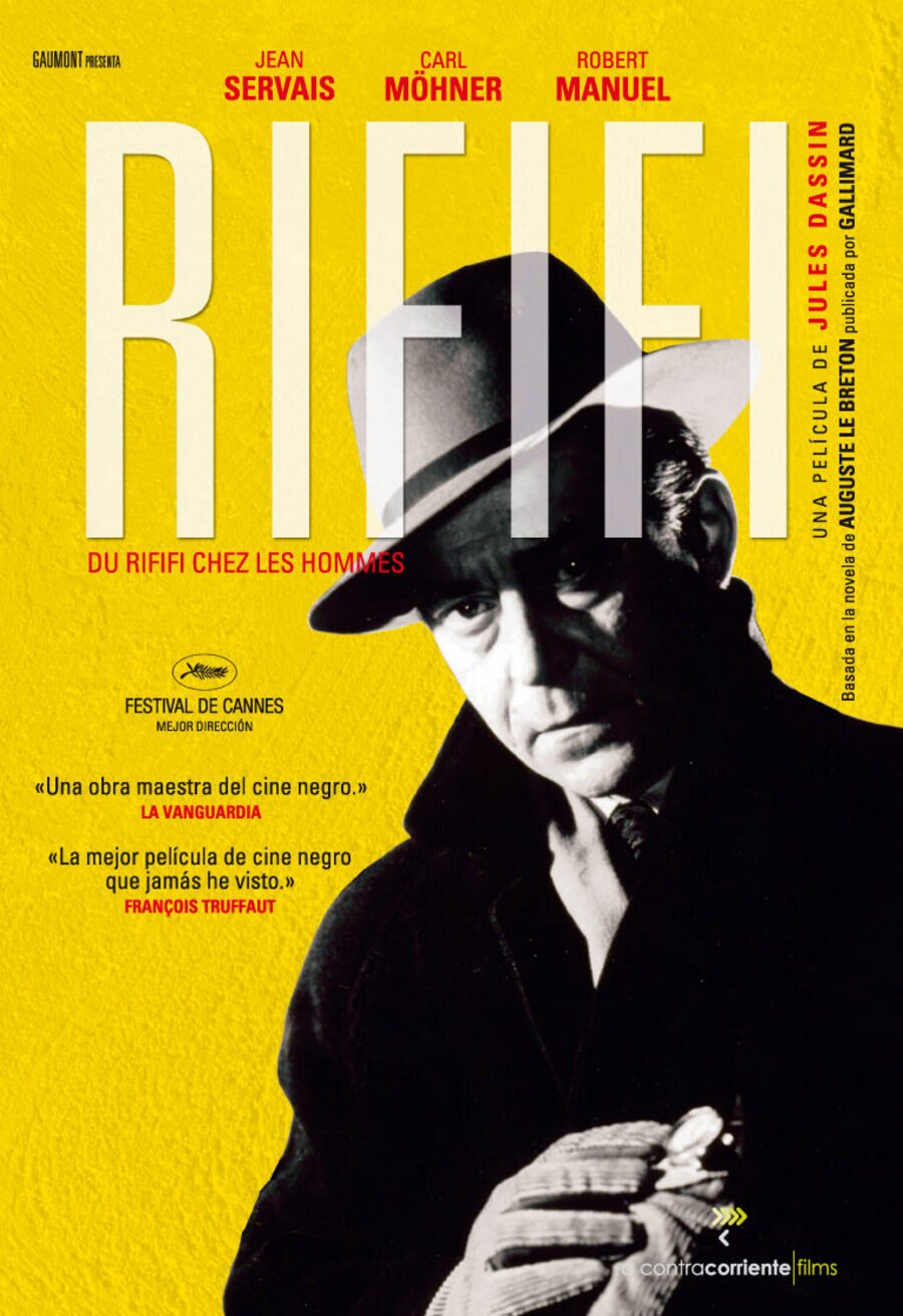 Cartel de Rififi entre los hombres - España (Relanzamiento)
