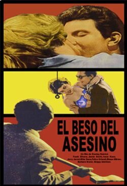 Cartel de El beso del asesino