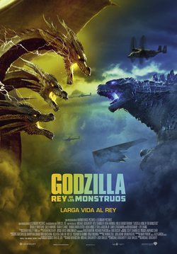 Cartel de Godzilla: El Rey de los Monstruos