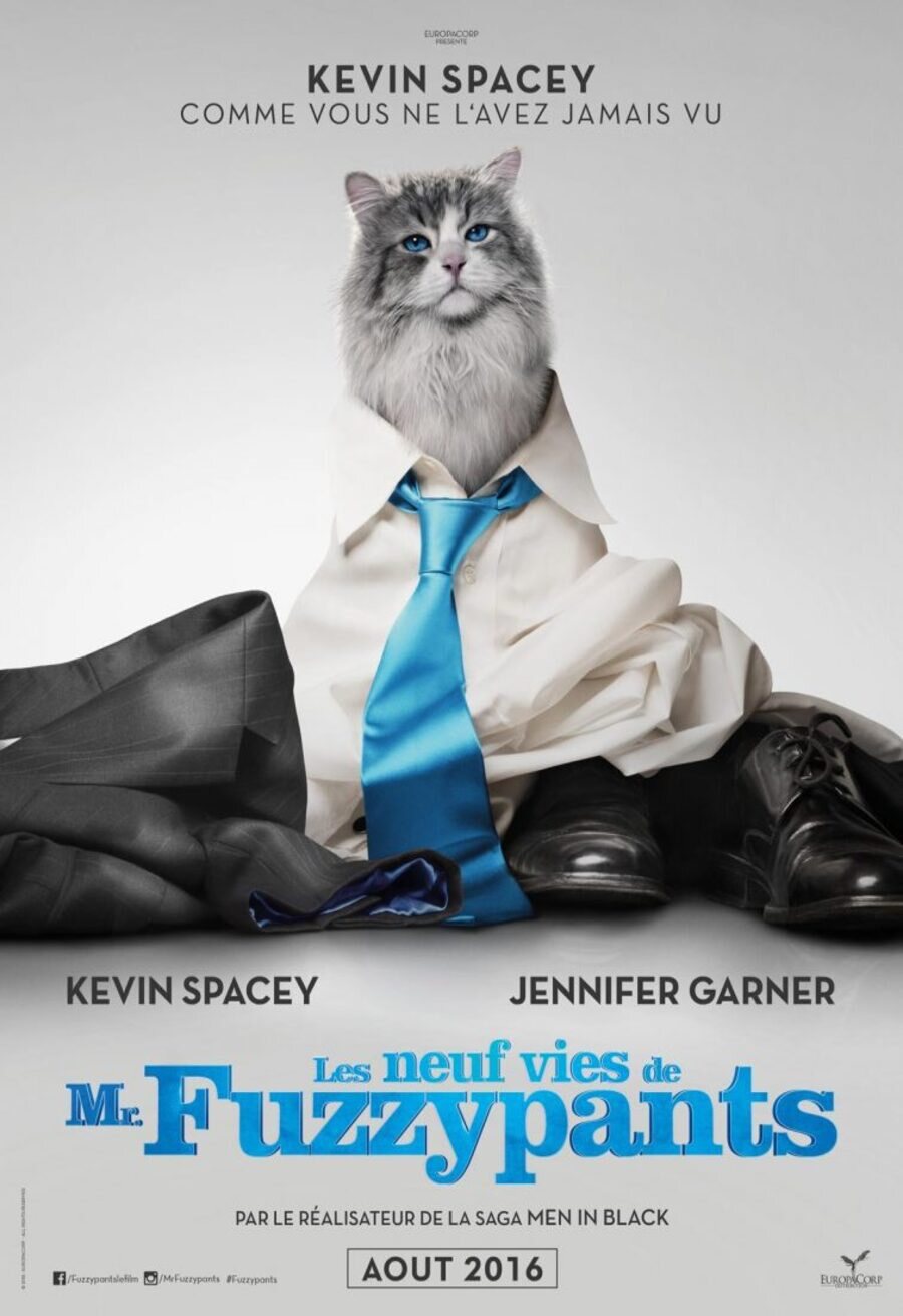 Cartel de Mi papá es un gato (Nine Lives) - Francia
