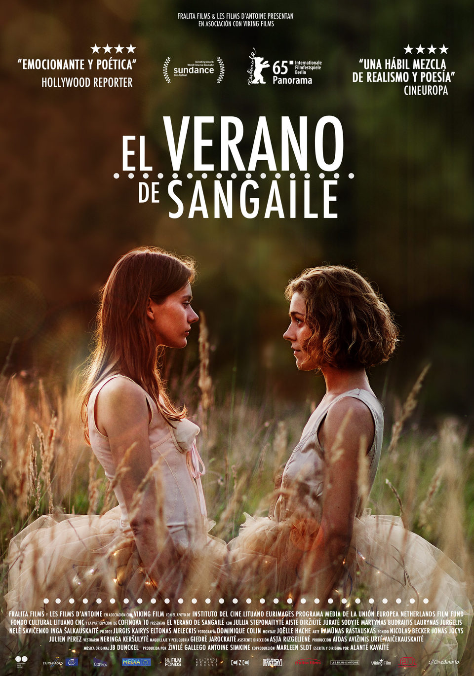 Cartel de The Summer of Sangaile - España