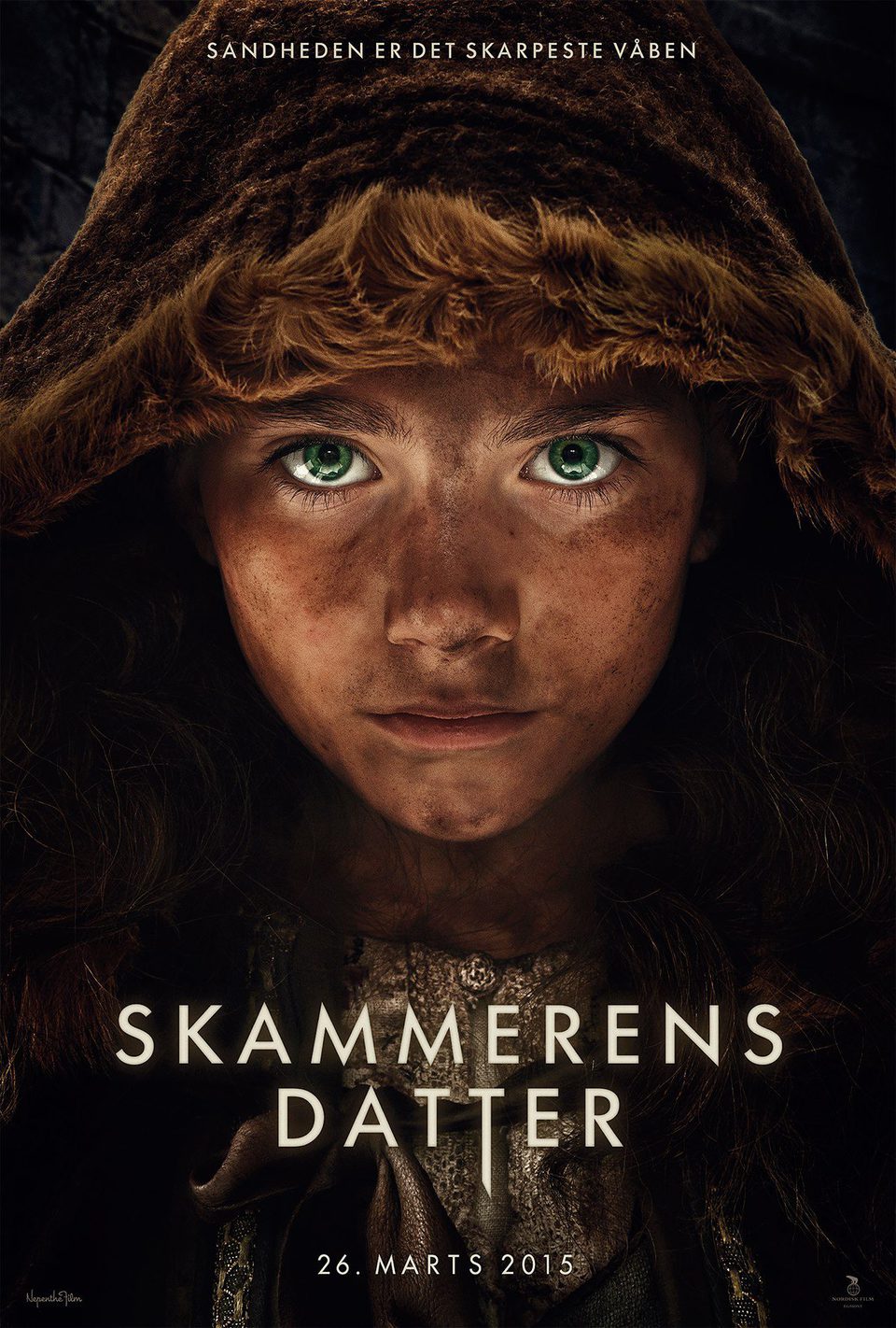 Cartel de The Shamer's Daughter - Dinamarca