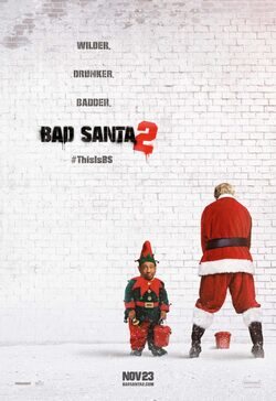 Cartel de Bad Santa 2