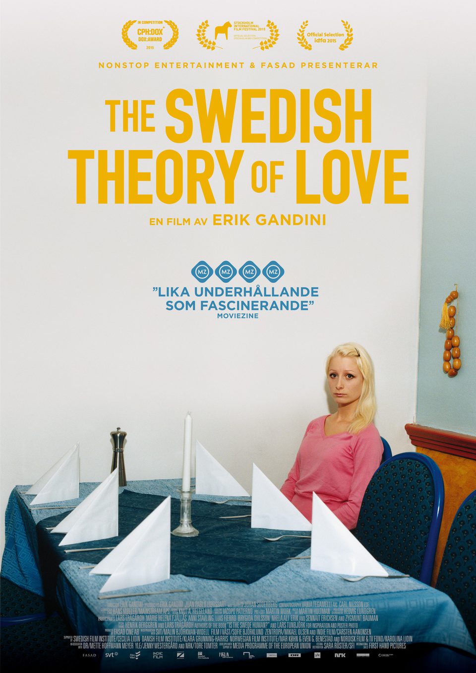 Cartel de The Swedish Theory Of Love - Suecia