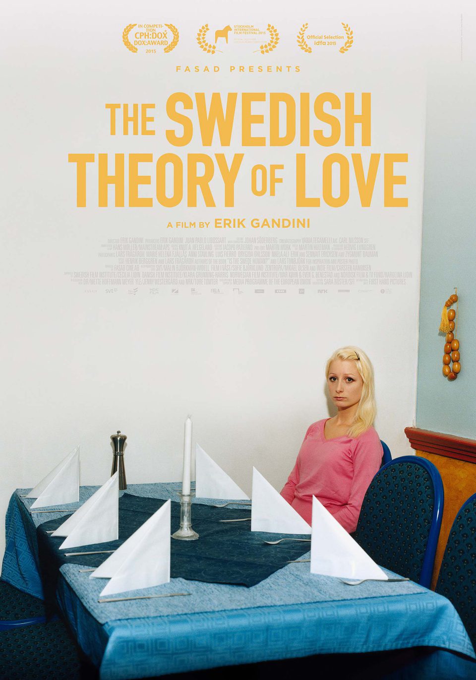 Cartel de The Swedish Theory Of Love - Reino Unido