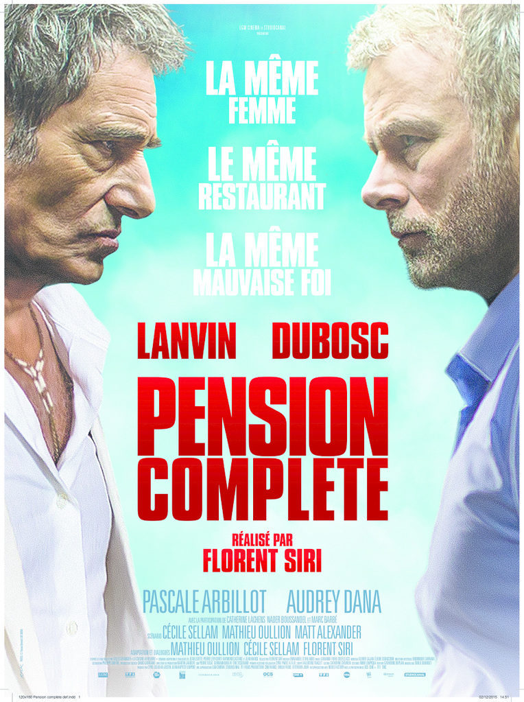 Cartel de Pension complète - Francia