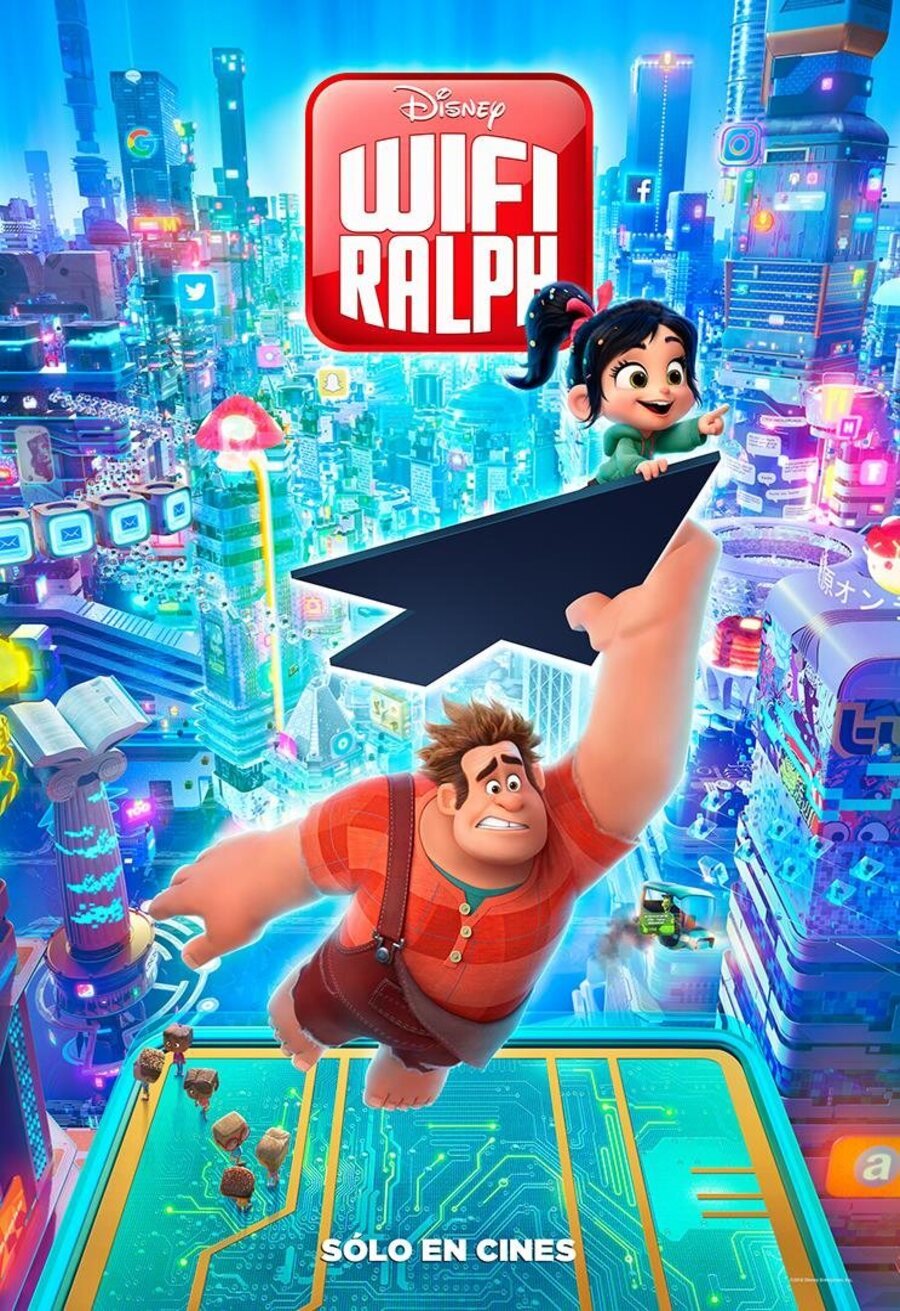 Cartel de WIFI Ralph - México