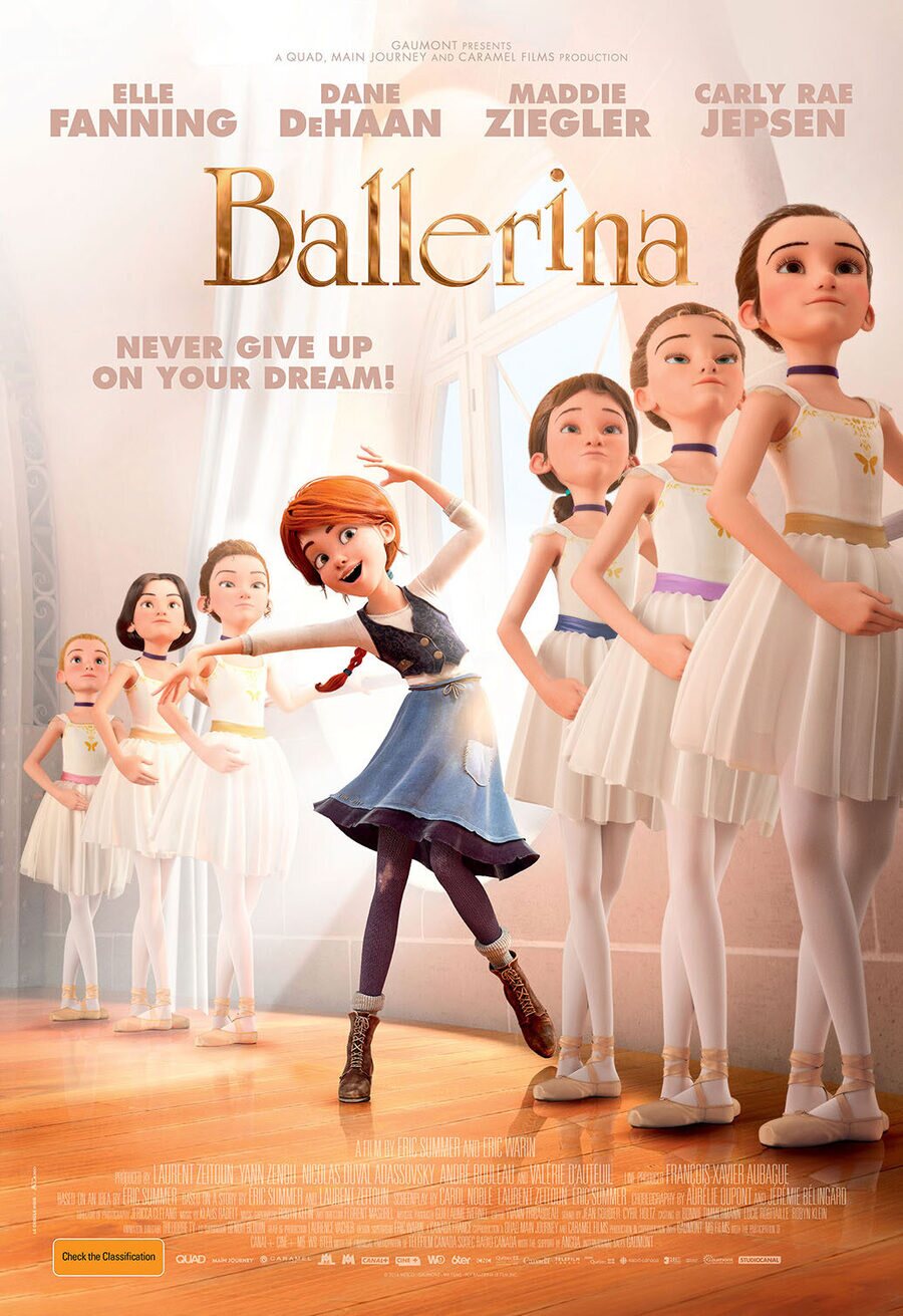 Cartel de Bailarina - Reino Unido