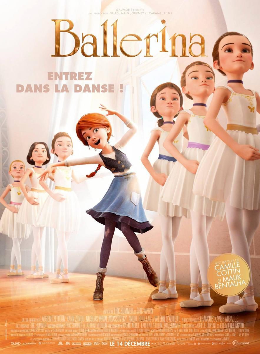 Cartel de Bailarina - Francia