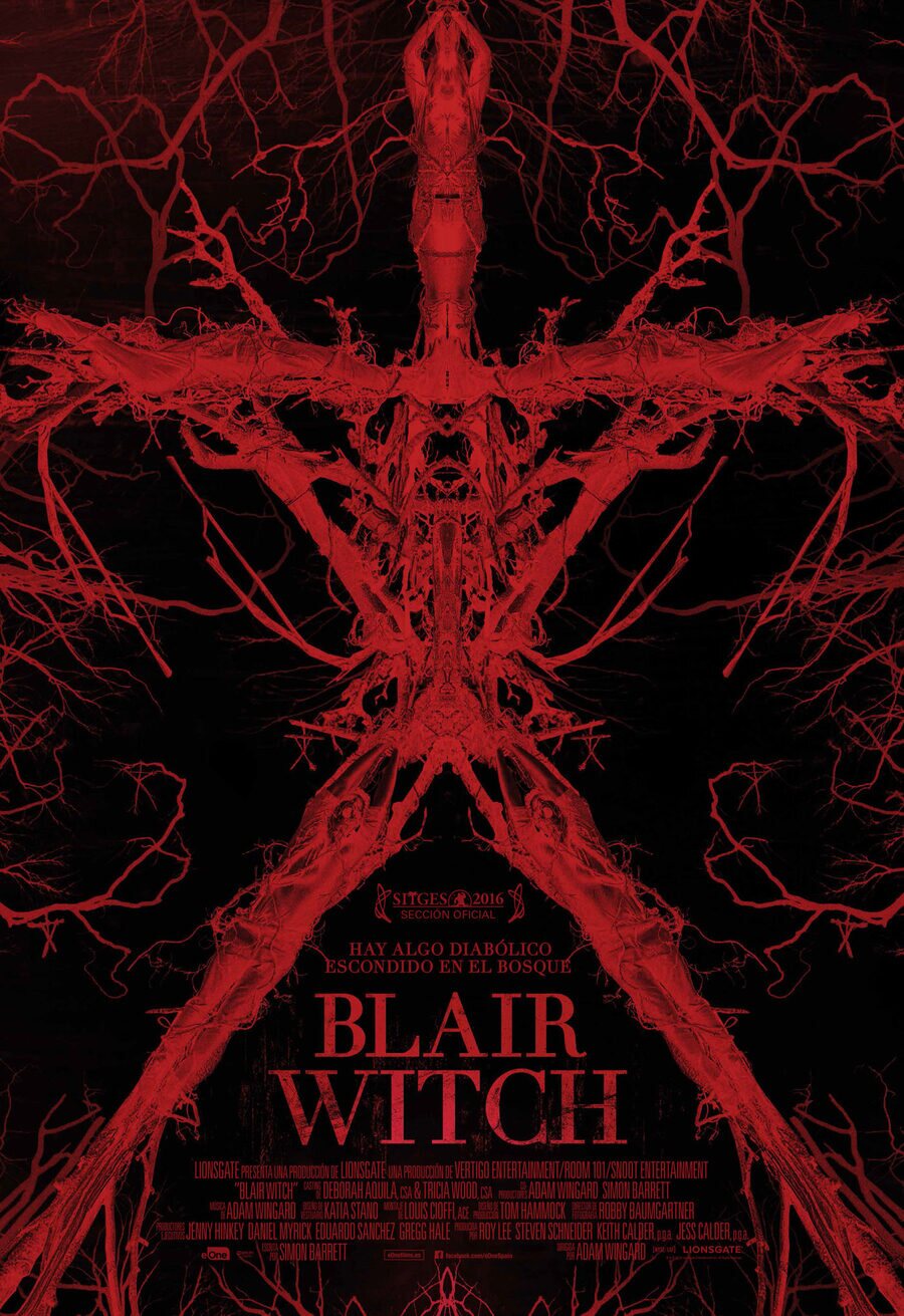 Cartel de La Bruja de Blair - España