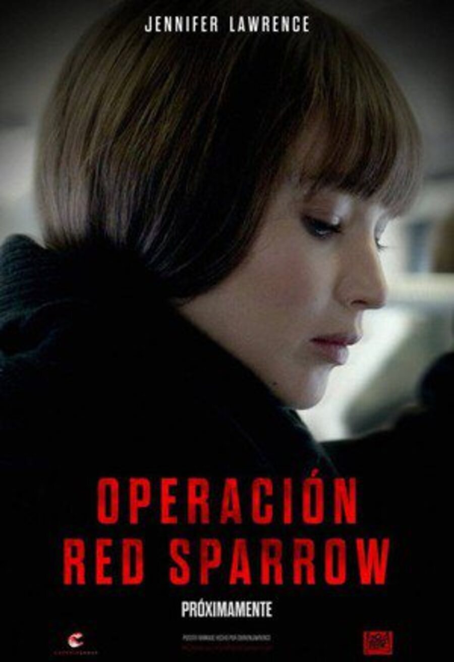 Cartel de Operación Red Sparrow - Póster alternativo