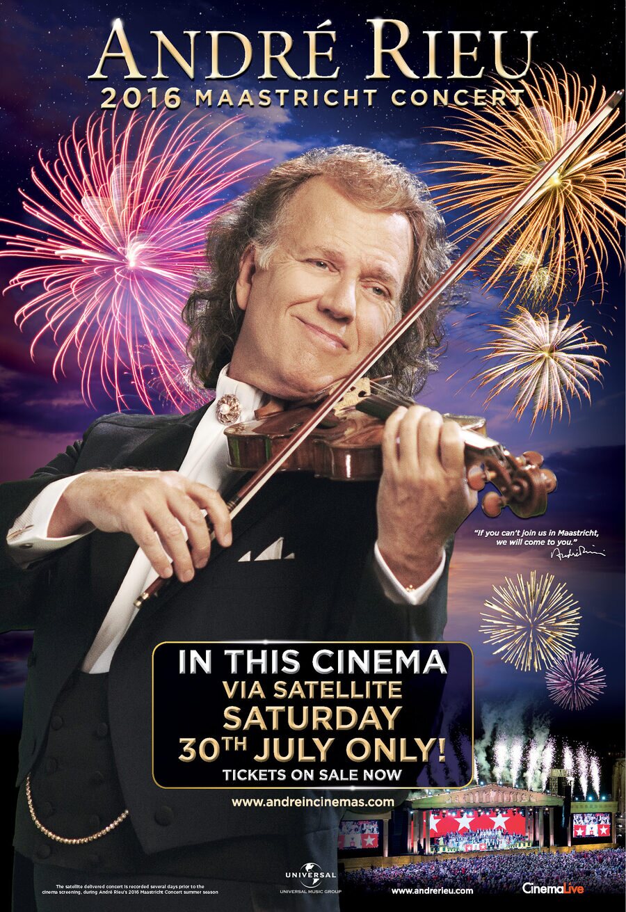 Cartel de Andre Rieu's 2016 Maastricht Concert - Reino Unido