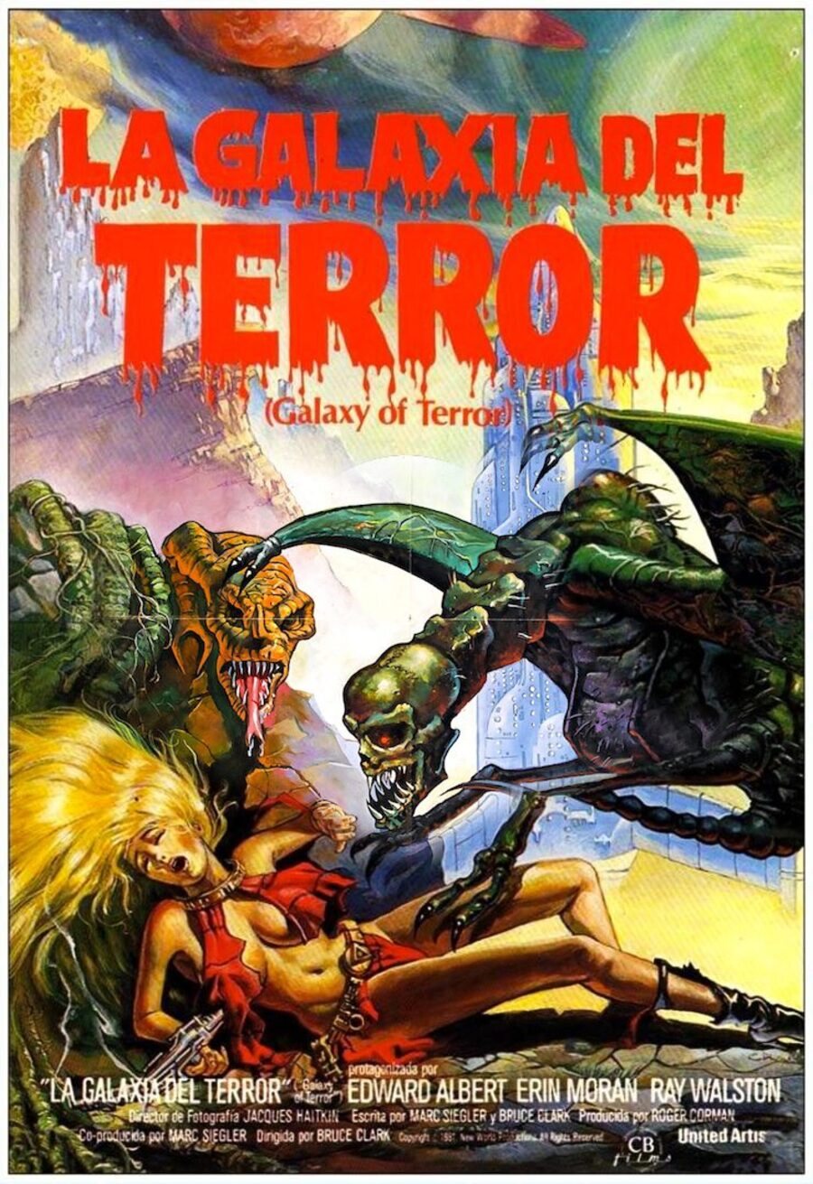 Cartel de La galaxia del terror - España