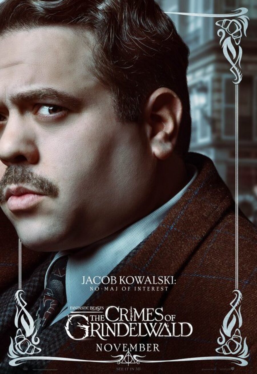 Cartel Jacob Kowalski de 'Animales Fantásticos: Los crímenes de Grindelwald'