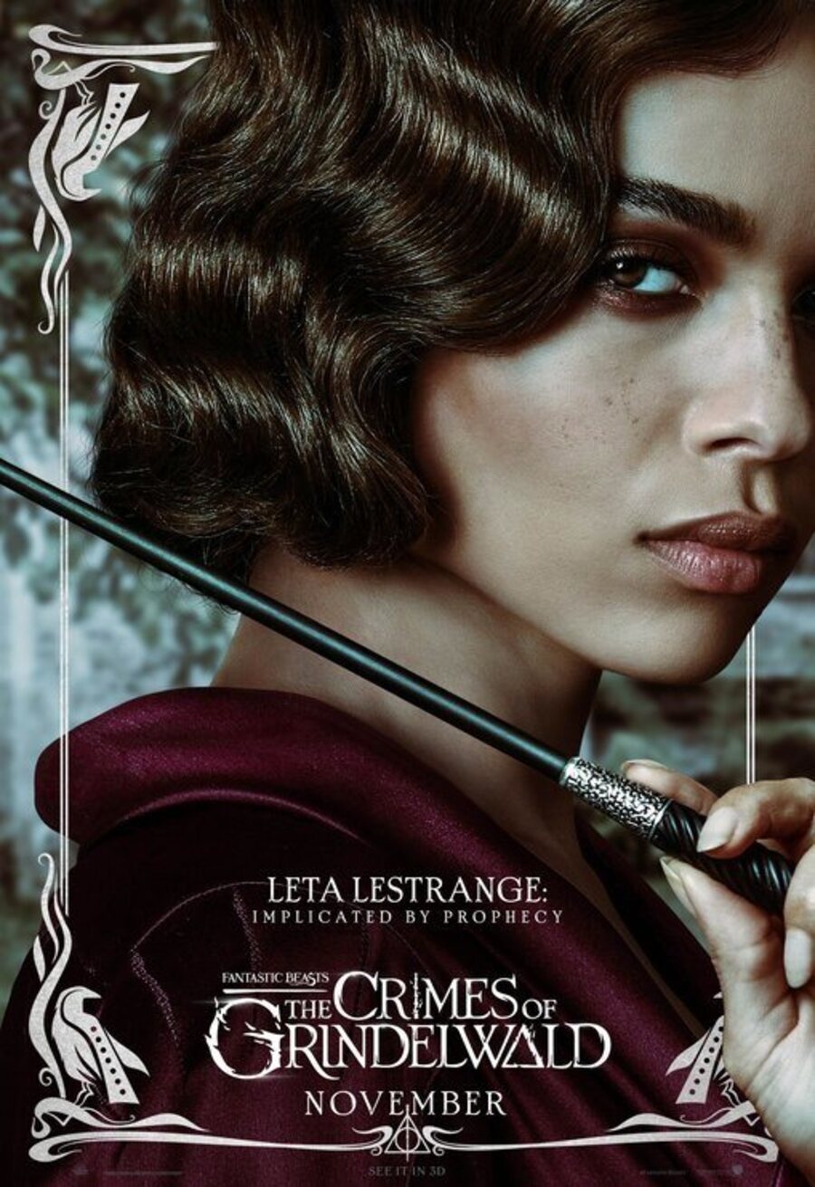 Cartel de Animales Fantásticos: Los crímenes de Grindelwald - Leta Lestrange